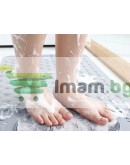 Силиконова противоплъзгаща постелка за баня с масаж